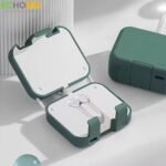 wlk Portable Charger 4000mAh Power Bank Fast Charging Built-in Cable Phone Holder Compact Size and Lightweight Durable Construction Power Banks