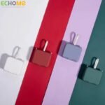 wlk Portable Charger 4000mAh Power Bank Fast Charging Built-in Cable Phone Holder Compact Size and Lightweight Durable Construction Power Banks