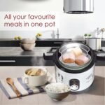 PowerPac Mini Rice Cooker, Electirc Lunch Box 0.6L/1.2L (PPRC09/PPRC113)
