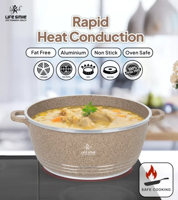 Welfare promotion, limited to three orders, only 38SG:31 Pcs Non Stick Granite Kitchen Cooking Set with Tools