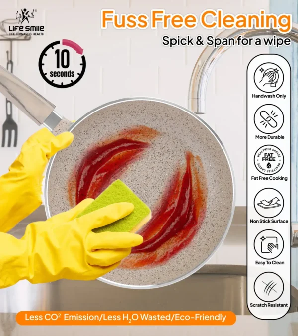 Welfare promotion, limited to three orders, only 38SG:31 Pcs Non Stick Granite Kitchen Cooking Set with Tools